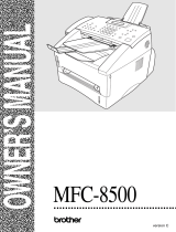 Brother MFC-8500 User guide