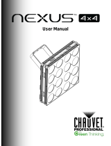 Chauvet Nexus 4x4 User manual