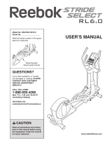 Pro-Form 510 Es Elliptical User manual