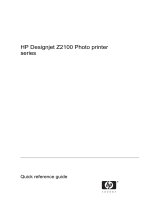 HP DesignJet Z2100 Photo Printer series Reference guide