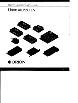 Orion 100PPS Owner's manual