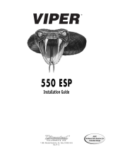 Viper 550 ESP User manual