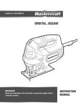 MasterCraft 5A 4-Position Variable Speed Orbital  Owner's manual