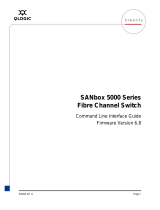 Q-Logic SANbox 5000 Series User manual