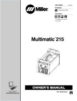 Miller Multimatic 215 Owner's manual