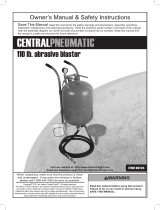 Central Pneumatic Item 69724 Owner's manual