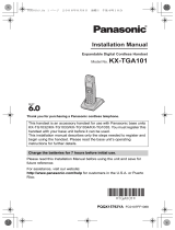 Panasonic KXTGA101 Operating instructions