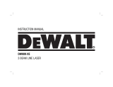 DeWalt DW089-XE User manual