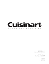 Cuisinart PSC-350 Owner's manual
