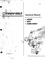 Troy-Bilt ECONO-HORSETM Technical Manual
