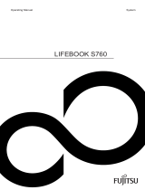 Fujitsu LIFEBOOK S760 User manual