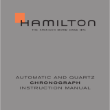 Hamilton Jazzmaster Auto User manual