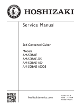Hoshizaki AM-50BAE-ADDS User manual
