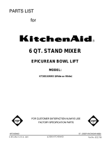 KitchenAid KT2651XWW3 Template