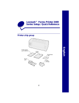 Lexmark 2400 Reference guide