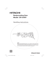 Hitachi CR 13VBY Owner's manual