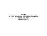Ryobi P514 Owner's manual