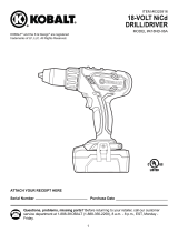 Kobalt K18ND-06A User manual