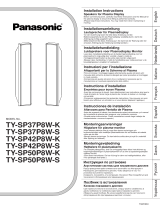 Panasonic ty-sp37p8wk User manual