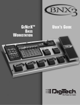 DigiTech BNX3 User manual