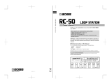 Boss RC-50 Owner's manual