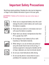 LG LG285Pink Owner's manual