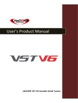 LifeCore Fitness VSTV6 User manual
