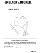 Black & Decker M220 User manual