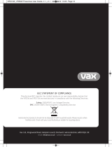 Vax POWERMAX Owner's manual