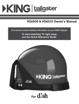 King Tailgater VQ4500 Owner's manual