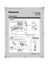 Panasonic KXTG1062 Quick start guide