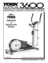 York Fitness 3600 Elliptical Exercises & Instruction Manual