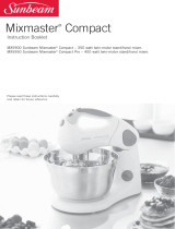 Sunbeam mixmaster compact pro mx5950 Operating instructions