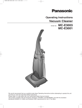 Panasonic MCE3001UK Operating instructions