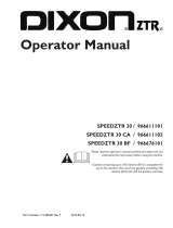 Dixon SZ4216 CA User manual