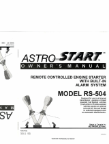 AstroStart RS-504 Owner's manual