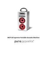 Pure Acoustics MCP-30 User manual