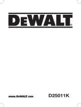 DeWalt D25011K User manual