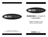 Soundstream RUBICON 12 Owner's Manual And Installation Manual