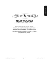 Vision Fitness T9700S Troubleshooting Manual