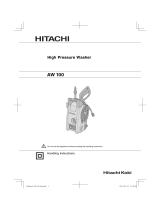 Hitachi AW 100 Handling Instructions Manual