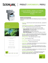 Lexmark X656DTE Quick Manual