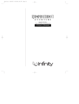 Infinity OVTR 1 User manual