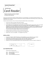 PromasterSD-SDHC-MS Card Reader