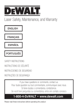 DeWalt DW079LR User manual