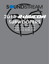 Soundstream RUBICON RUB.124 User manual