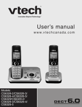 VTech CS6329-3 User manual