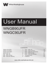 White-Westinghouse WNGB90JFR User manual