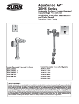 Zurn ZEMS6000-WS1-YB-YC User manual