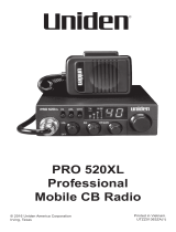 Uniden PRO520XL Owner's manual